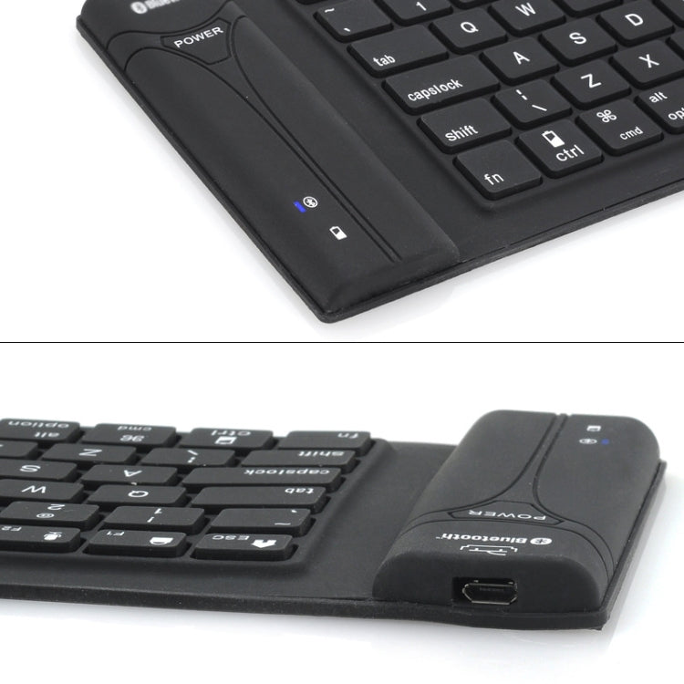 JA-11 108-keys Foldable Silicone Bluetooth Keyboard - Wireless Keyboard by PMC TechLife | Online Shopping South Africa | PMC TechLife | Buy Now Pay Later Mobicred