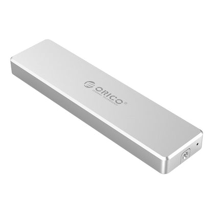 ORICO PCM2-C3 M.2 M-Key to USB 3.1 Gen2 USB-C / Type-C Push-top Solid State Drive Enclosure, The Maximum Support Capacity: 2TB(Silver) - HDD Enclosure by ORICO | Online Shopping South Africa | PMC Jewellery | Buy Now Pay Later Mobicred