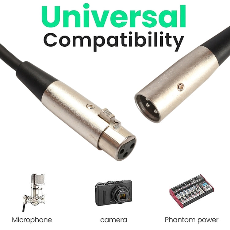 10m 3-Pin XLR Male to XLR Female MIC Shielded Cable Microphone Audio Cord - Microphone Audio Cable & Connector by PMC Jewellery | Online Shopping South Africa | PMC Jewellery | Buy Now Pay Later Mobicred