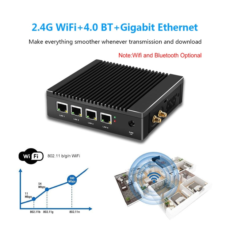 K660G4 Windows and Linux System Mini PC, Intel Celeron Processor N2840 Quad-Core 2M Cache,1.83GHz, up to 2.25GHz, 2GB RAM + 32GB SSD - Windows Mini PCs by PMc TechLife | Online Shopping South Africa | PMc TechLife | Buy Now Pay Later Mobicred
