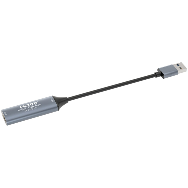 4K 30Hz HDMI to USB3.0 HD Video Capture Card with Cable - Video Capture Solutions by PMC TechLife | Online Shopping South Africa | PMC TechLife | Buy Now Pay Later Mobicred
