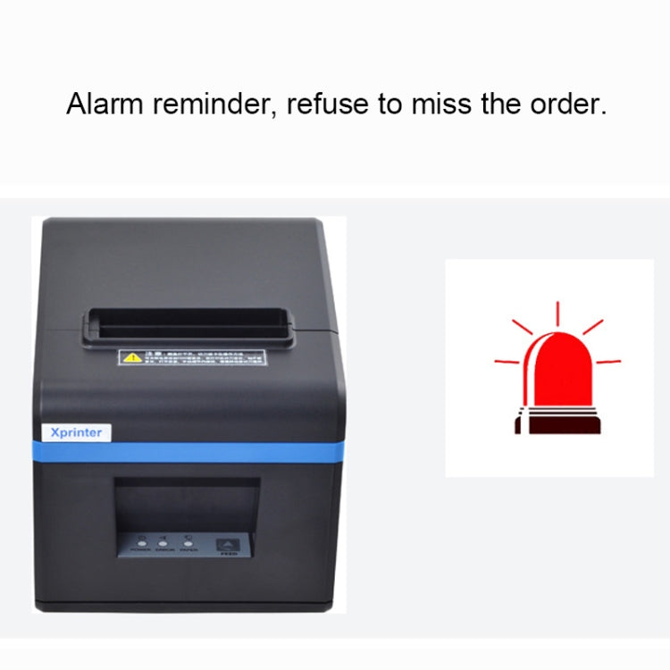 Xprinter XP-N160II USB Port Thermal Automatic Calibration Barcode Printer - free shipping - PMC TechLife - Order now!