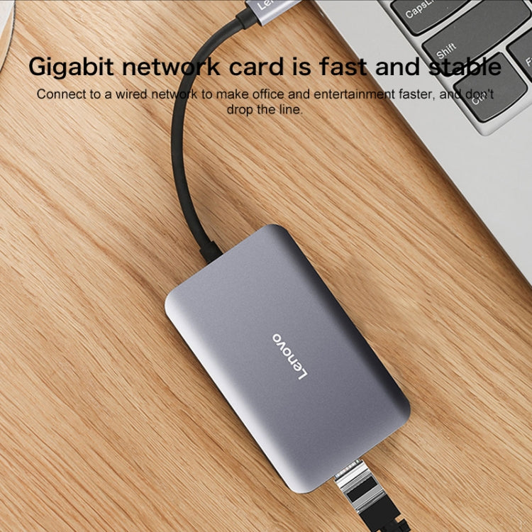 Lenovo F1-C08 8 In 1 Type-C / USB-C to HDMI Multi-function Converter Hub - free shipping - PMC Jewellery - Order now!