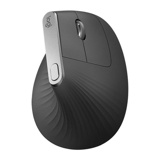 Logitech MX Vertical 4000DPI USB-C / Type-C + Unifying + Bluetooth Three-mode Ergonomic Wireless Vertical Optical Mouse (Black) - Wireless Mice by Logitech | Online Shopping South Africa | PMC Jewellery | Buy Now Pay Later Mobicred