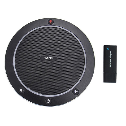 YANS YS-M86 Video Conference Wireless Omnidirectional Microphone(Black) - Microphone by PMC Jewellery | Online Shopping South Africa | PMC Jewellery | Buy Now Pay Later Mobicred