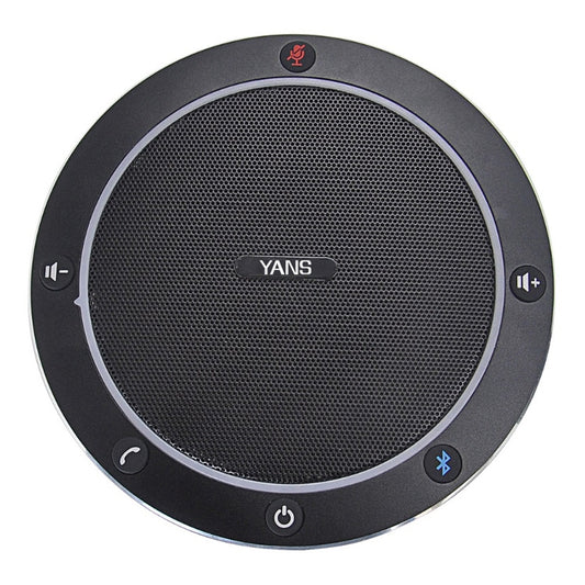 YANS YS-M61Y Video Conference Bluetooth Omnidirectional Microphone(Black) - Microphone by YANS | Online Shopping South Africa | PMC Jewellery | Buy Now Pay Later Mobicred