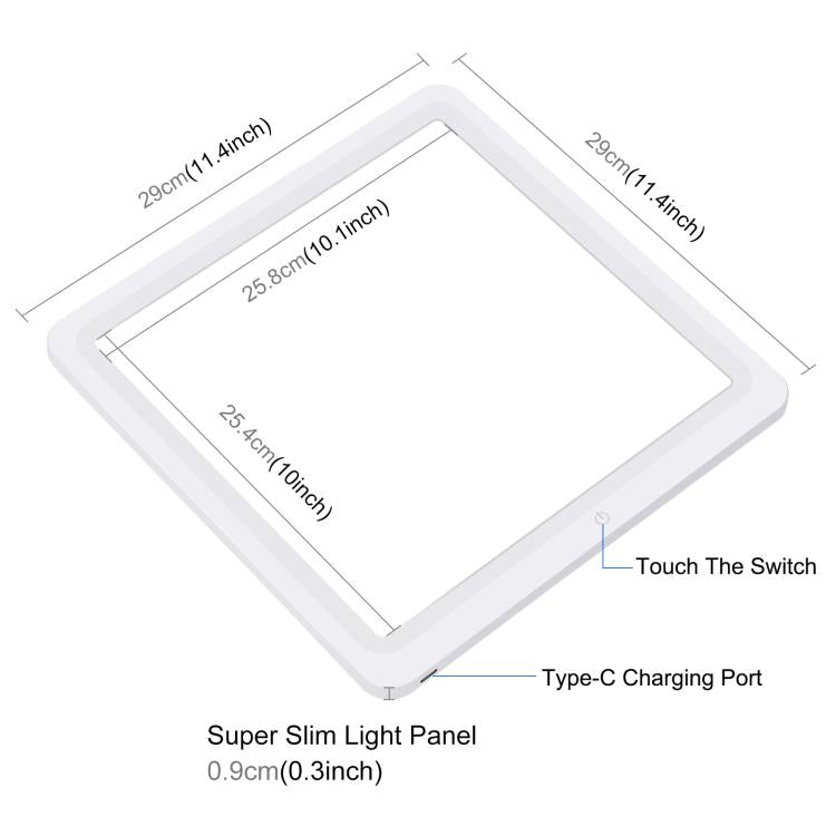 PULUZ 30cm Folding Ring Light Photo Lighting Studio Shooting Tent Box with Shadowless Light Panel -  by PULUZ | Online Shopping South Africa | PMC TechLife | Buy Now Pay Later Mobicred