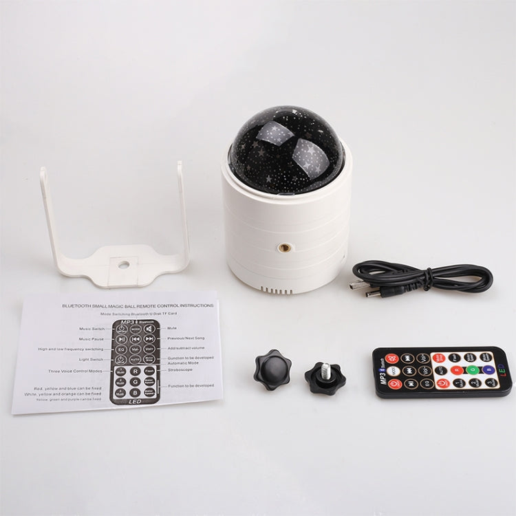 USB Bluetooth Starry Sky Stage Light with Remote Control (Black) - Stage Lighting by PMc TechLife | Online Shopping South Africa | PMc TechLife | Buy Now Pay Later Mobicred