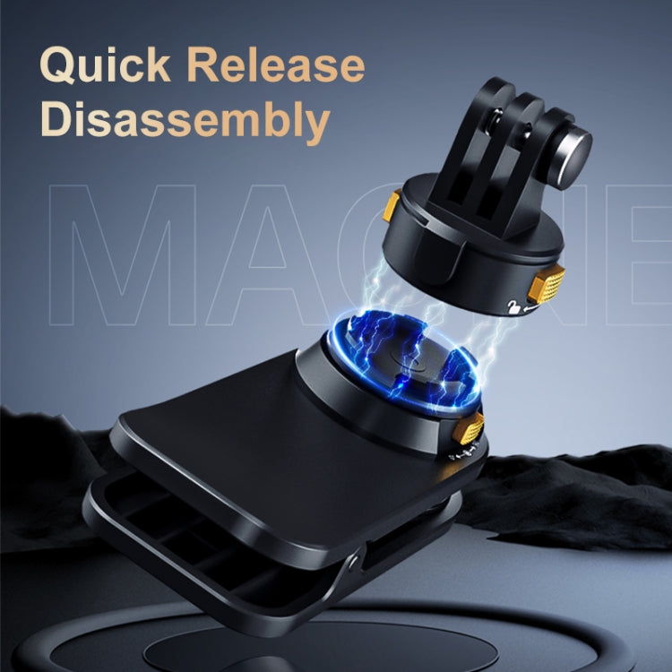PULUZ Magnetic Quick Release Backpack Strap Clip (Black) - free shipping - PMC TechLife - Order now!