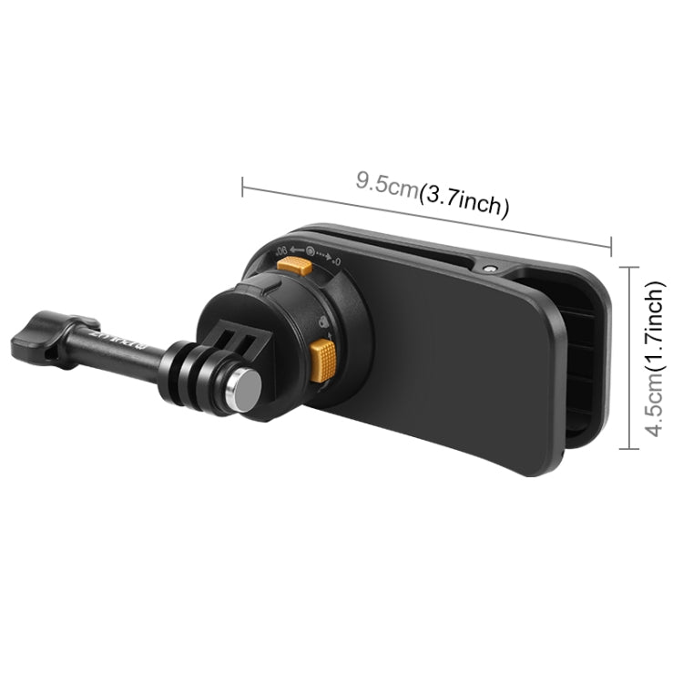 PULUZ Magnetic Quick Release Backpack Strap Clip (Black) - free shipping - PMC TechLife - Order now!