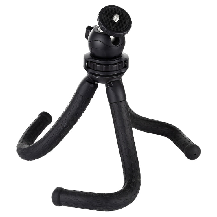 PULUZ Mini Octopus Flexible Tripod Holder with Ball Head for SLR Cameras, GoPro, Cellphone, Size:30cmx5cm - Portable Mini Tripod by PULUZ | Online Shopping South Africa | PMC Jewellery | Buy Now Pay Later Mobicred