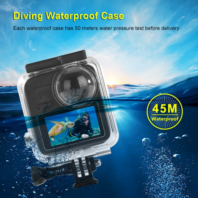 PULUZ 45m Underwater Waterproof Housing Diving Case for GoPro MAX, with Buckle Basic Mount & Screw - Waterproof Cases by PULUZ | Online Shopping South Africa | PMC Jewellery | Buy Now Pay Later Mobicred