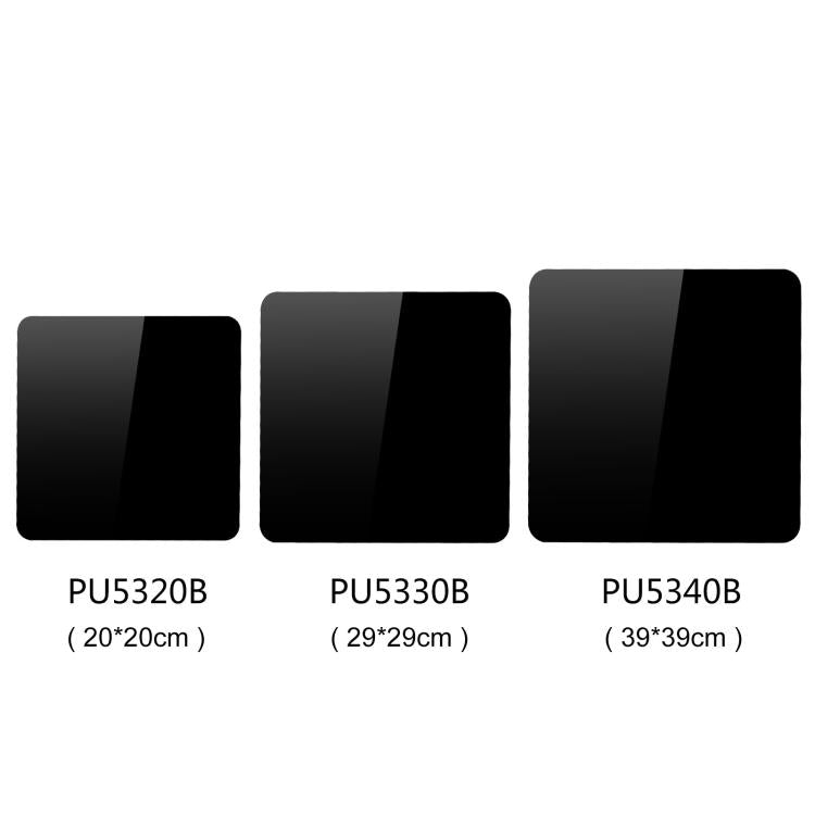 PULUZ 39cm Photography Acrylic Reflective Display Table Background Board(Black) -  by PULUZ | Online Shopping South Africa | PMC TechLife | Buy Now Pay Later Mobicred