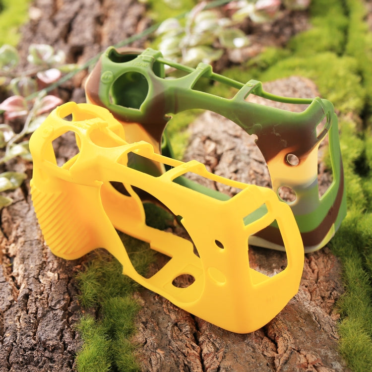 PULUZ Soft Silicone Protective Case for Canon EOS M3(Yellow) - Protective Case by PULUZ | Online Shopping South Africa | PMC TechLife | Buy Now Pay Later Mobicred