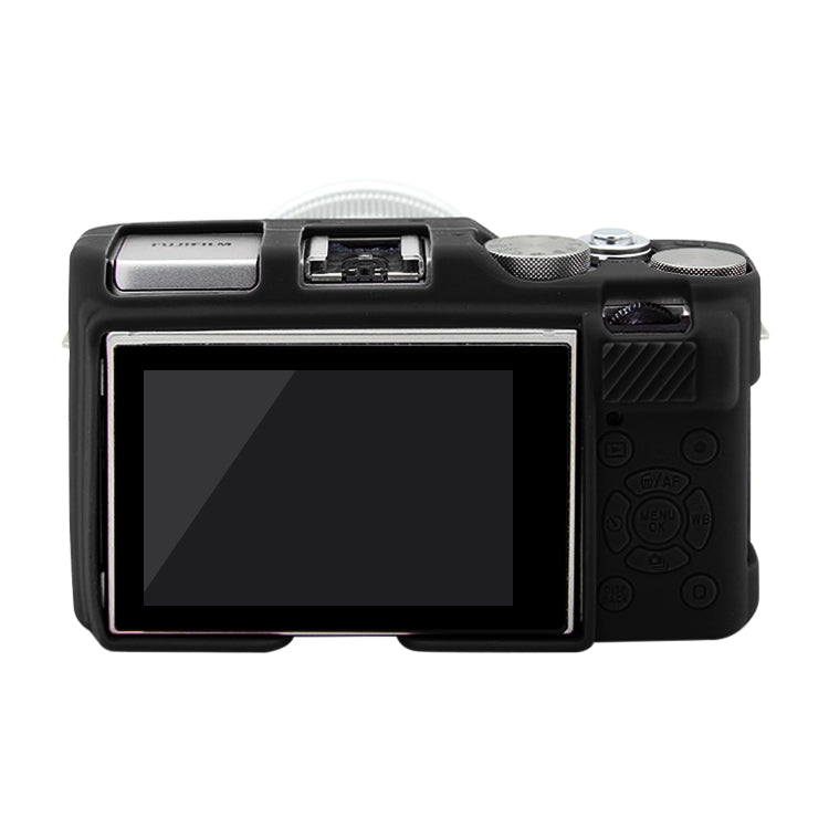 PULUZ Soft Silicone Protective Case for FUJIFILM X-A3 / X-A10(Black) - Protective Case by PULUZ | Online Shopping South Africa | PMC TechLife | Buy Now Pay Later Mobicred