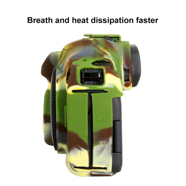 PULUZ Soft Silicone Protective Case for Canon EOS R(Camouflage) - Protective Case by PULUZ | Online Shopping South Africa | PMC TechLife | Buy Now Pay Later Mobicred