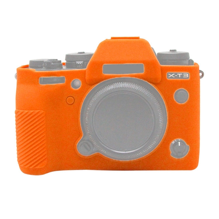 PULUZ Soft Silicone Protective Case for FUJIFILM XT3(Orange) - Protective Case by PULUZ | Online Shopping South Africa | PMC Jewellery | Buy Now Pay Later Mobicred