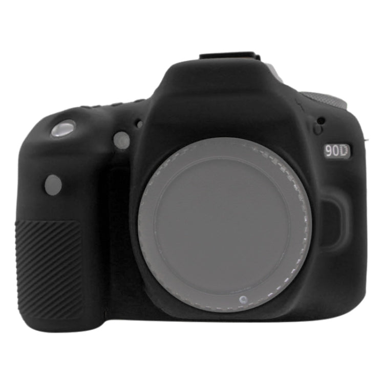 PULUZ Soft Silicone Protective Case for Canon EOS 90D(Black) - free shipping - PMC TechLife - Order now!