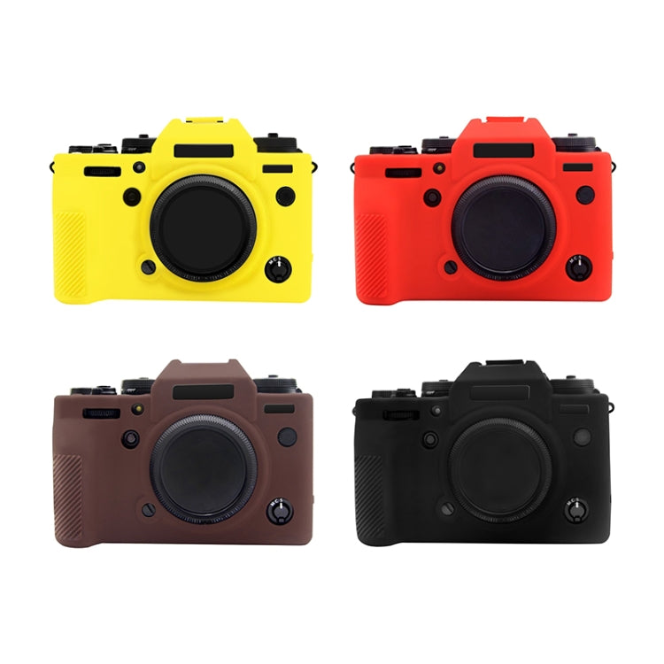 PULUZ Soft Silicone Protective Case for Fujifilm X-T4(Red) - Protective Case by PULUZ | Online Shopping South Africa | PMC Jewellery | Buy Now Pay Later Mobicred