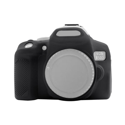 PULUZ Soft Silicone Protective Case for Canon EOS 850D(Black) - Protective Case by PULUZ | Online Shopping South Africa | PMC Jewellery | Buy Now Pay Later Mobicred