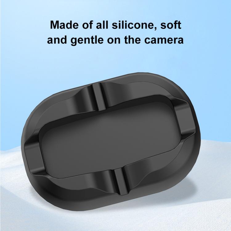 For DJI Osmo 360 PULUZ Desktop Silicone Base Stand (Black) - free shipping - PMC TechLife - Order now!