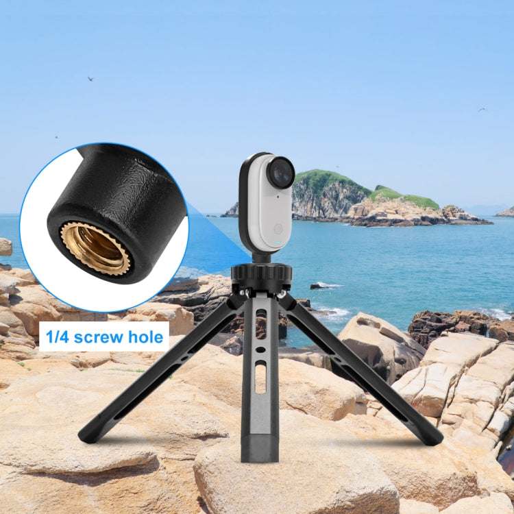 For Insta360 GO 3 PULUZ Body Magnetic Plastic Protective Frame Cage (Black) - Mount & Holder by PULUZ | Online Shopping South Africa | PMC Jewellery