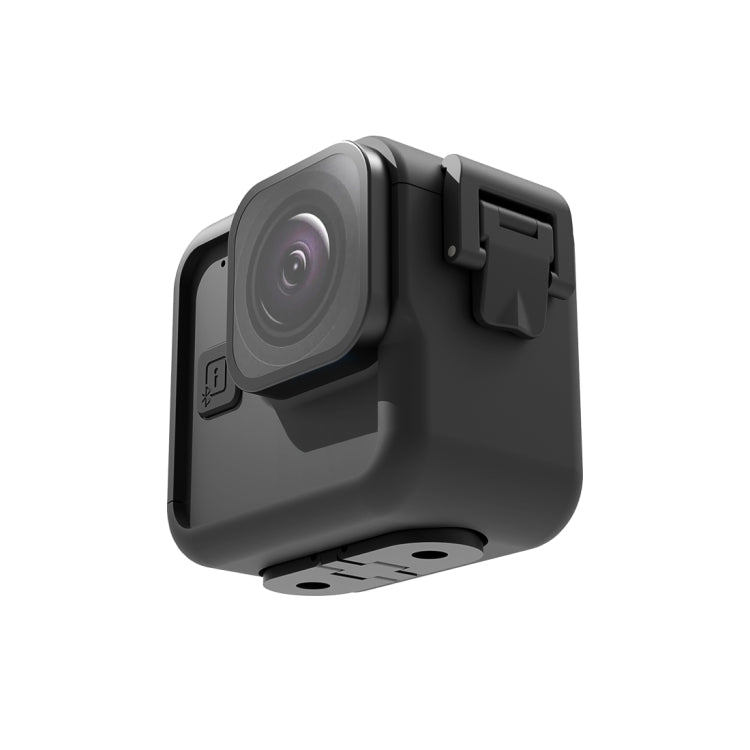 For GoPro Hero11 Black Mini PULUZ PC Plastic Border Frame with Buckle Basic Mount & Screw(Black) - Protective Frame by PULUZ | Online Shopping South Africa | PMC TechLife | Buy Now Pay Later Mobicred