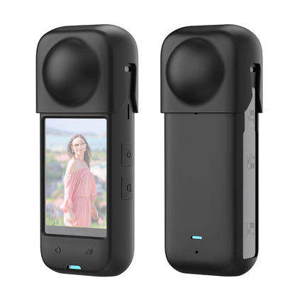 For Insta360 X4 PULUZ Full Body Dust-proof Silicone Protective Case (Black) - Case & Bags by PULUZ | Online Shopping South Africa | PMC Jewellery | Buy Now Pay Later Mobicred