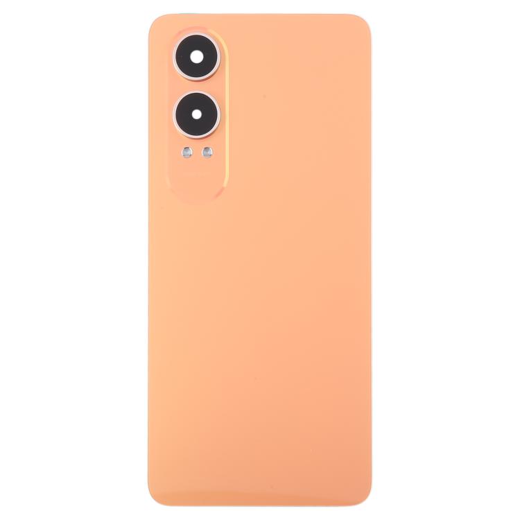 For OnePlus Nord CE4 Lite Plastic Back Cover with Camera Lens Cover(Orange) - free shipping - PMC TechLife - Order now!