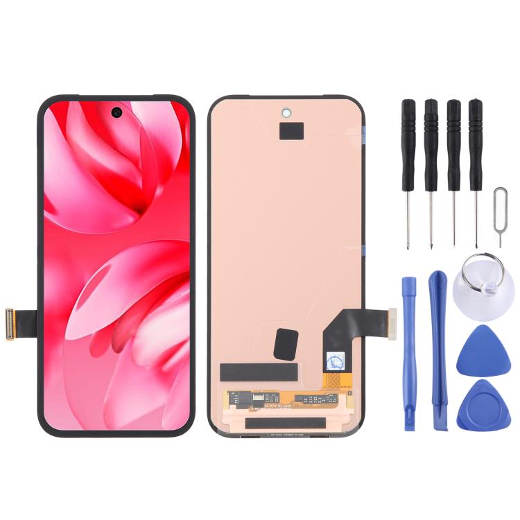 For Google Pixel 9a GXQ96 GTF7P G3Y12 Original OLED LCD Screen with Digitizer Full Assembly - free shipping - PMC TechLife - Order now!