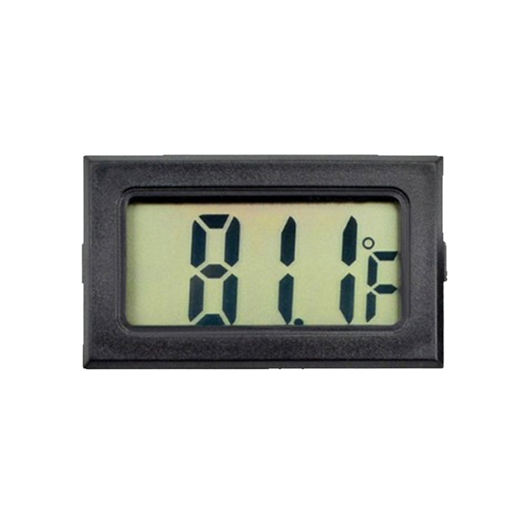Mini LCD Indoor Digital Thermometer (Fahrenheit Display), Black(Black) - Indoor Thermometer by PMC TechLife | Online Shopping South Africa | PMC TechLife | Buy Now Pay Later Mobicred