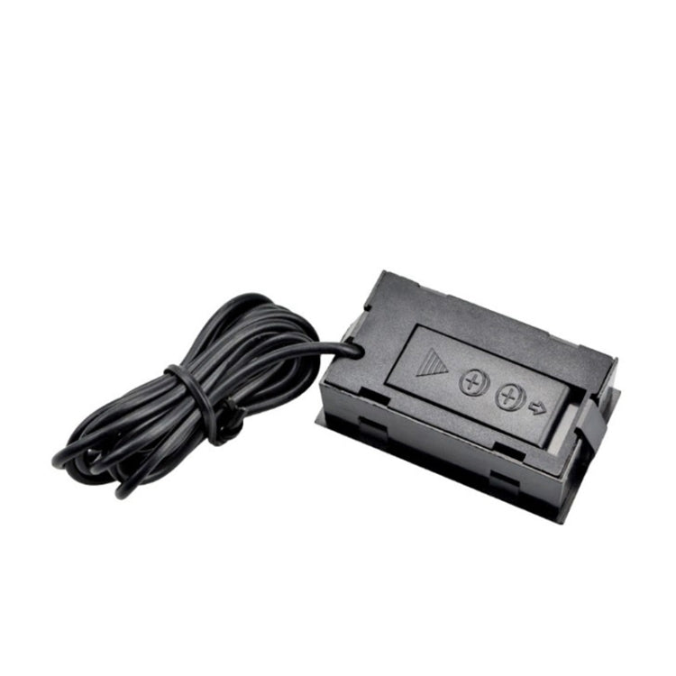 Mini LCD Indoor Digital Thermometer (Fahrenheit Display), Black(Black) - Indoor Thermometer by PMC TechLife | Online Shopping South Africa | PMC TechLife | Buy Now Pay Later Mobicred