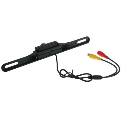 7 LED IR Infrared Waterproof Night Vision License Plate Frame Astern Backsight With Scaleplate, Support Installed in GPS Navigator , Wide Viewing Angle: 140 degree (YX001)(Black) - Rear View Cameras by PMC TechLife | Online Shopping South Africa | PMC TechLife | Buy Now Pay Later Mobicred