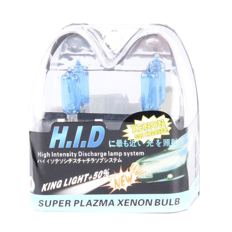 Halogen Bulb, Super White Car Headlight Bulb, 12 V / 55W, 6000K 1700 LM (Pair) - Halogen Lights by PMC TechLife | Online Shopping South Africa | PMC TechLife | Buy Now Pay Later Mobicred