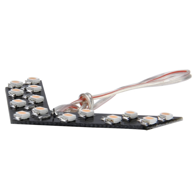 14 LED 3528 SMD Arrows Light for Car Side Mirror Turn Signal (Pairs)(Pink Light) - Arrow Turn Lights by PMC TechLife | Online Shopping South Africa | PMC TechLife | Buy Now Pay Later Mobicred