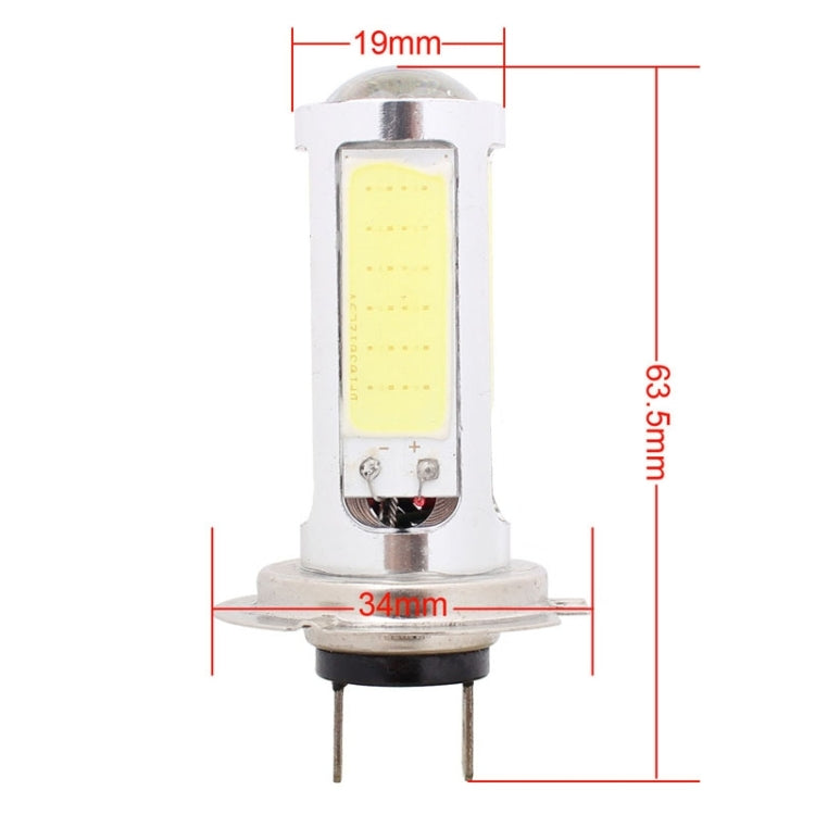 2PCS H7 1250LM 20W + 5W 5 x COB LED White Light Car Front Fog Lamp Bulb, DC 12V - Fog / Driving Lights by PMC Jewellery | Online Shopping South Africa | PMC Jewellery | Buy Now Pay Later Mobicred