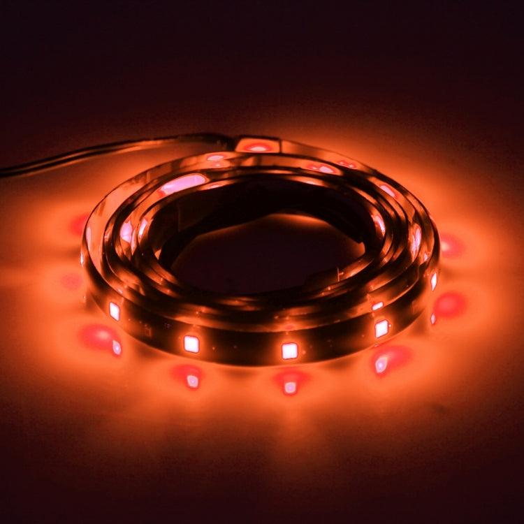 10 PCS 60cm 30 LED Waterproof Flexible Car Strip Light, DC 12V(Orange Light) - Decorative Lights by PMC TechLife | Online Shopping South Africa | PMC TechLife | Buy Now Pay Later Mobicred