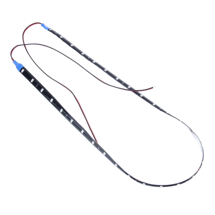10 PCS 60cm 30 LED Waterproof Flexible Car Strip Light, DC 12V(Purple Light) - Decorative Lights by PMC TechLife | Online Shopping South Africa | PMC TechLife | Buy Now Pay Later Mobicred