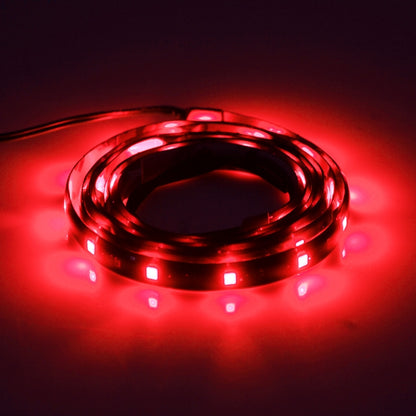 5 PCS 120cm 60 LED Waterproof Flexible Car Strip Light, DC 12V(Red Light) - Decorative Lights by PMC Jewellery | Online Shopping South Africa | PMC Jewellery | Buy Now Pay Later Mobicred