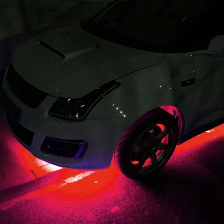 5 PCS 120cm 60 LED Waterproof Flexible Car Strip Light, DC 12V(Red Light) - Decorative Lights by PMC TechLife | Online Shopping South Africa | PMC TechLife | Buy Now Pay Later Mobicred