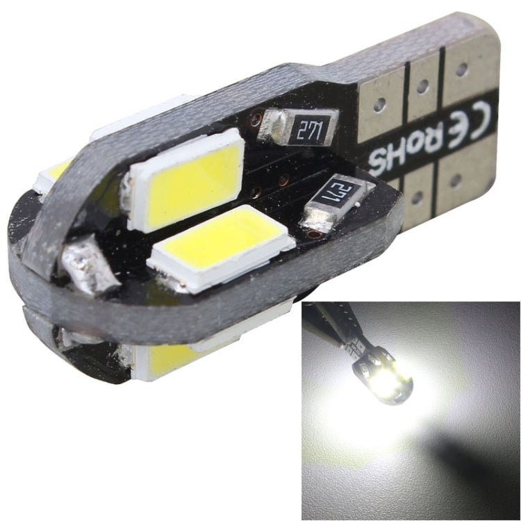 10 PCS T10 4W 280LM White Light 8 LED SMD 5630 Canbus Decode Car Clearance Lights Lamp, DC 12V - Clearance Lights by PMC Jewellery | Online Shopping South Africa | PMC Jewellery | Buy Now Pay Later Mobicred