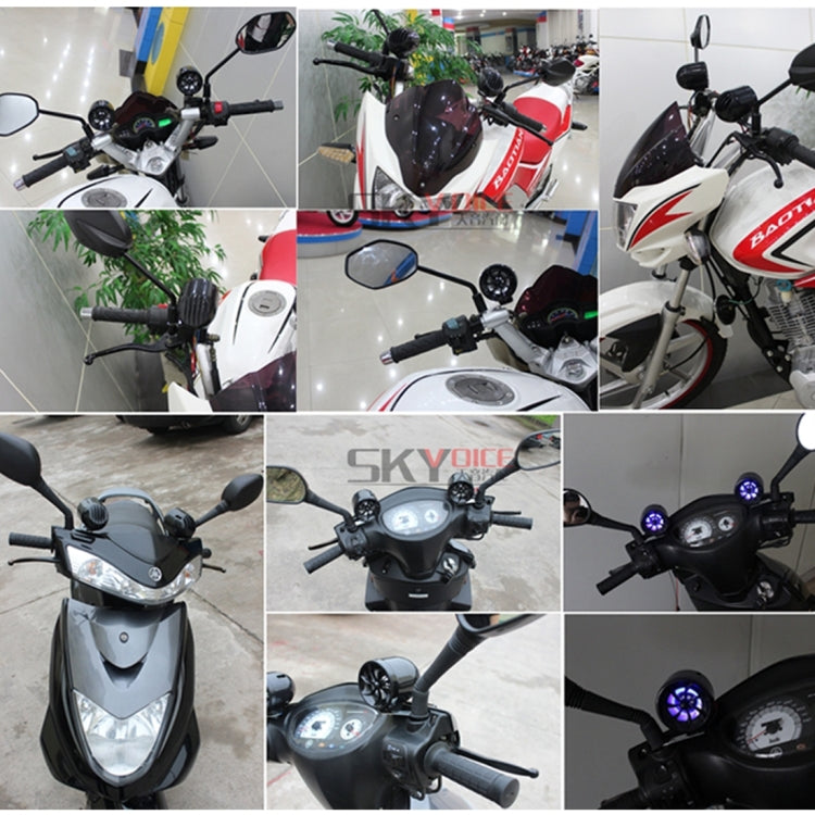 Motorcycle Anti-theft Digital MP3 with 2.5 inch Speaker, FM Radio & Remote Control, Support SD Card & USB Flash Disk(Black) - Theft Protection by PMC TechLife | Online Shopping South Africa | PMC TechLife | Buy Now Pay Later Mobicred