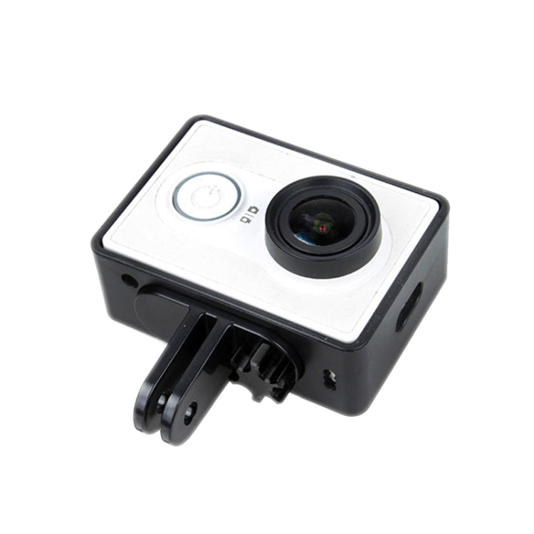 TMC Plastic Frame Mount Housing For Xiaomi Yi Sport Camera(HR319-BK)(Black) - Protective Frame by TMC | Online Shopping South Africa | PMC Jewellery | Buy Now Pay Later Mobicred