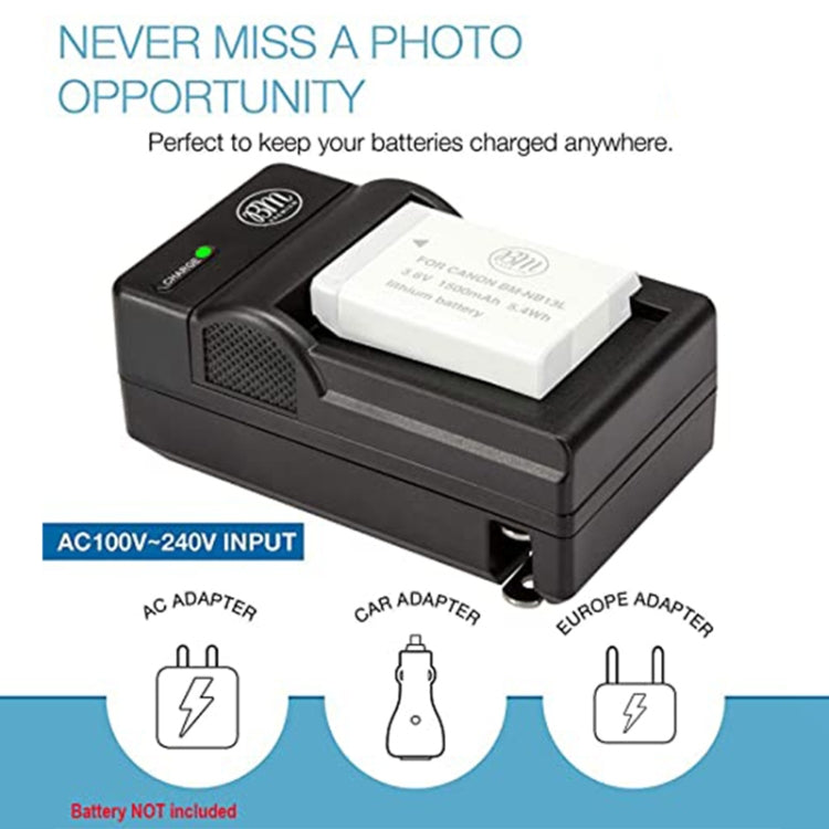 Digital Camera Battery Charger for Panasonic DMW BCE10E/S008E/S26(Black) - free shipping - PMC TechLife - Order now!