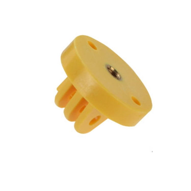 GP267 Camcorder Mount Adapter to Tripod Stand for GoPro HERO6/ 5 /5 Session /4 /3+ /3 /2 /1(Yellow) - Connection Mount by PMC Jewellery | Online Shopping South Africa | PMC Jewellery | Buy Now Pay Later Mobicred