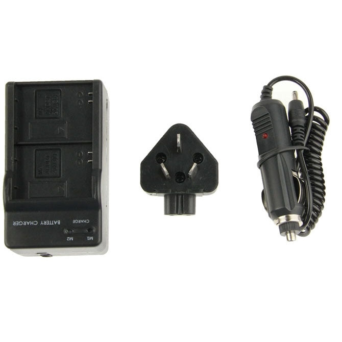 3 in 1 Digital Camera Dual Battery Car Charger for GoPro HERO3+ / 3  AHDBT-201 / AHDBT-301 - Charger by PMC Jewellery | Online Shopping South Africa | PMC Jewellery | Buy Now Pay Later Mobicred