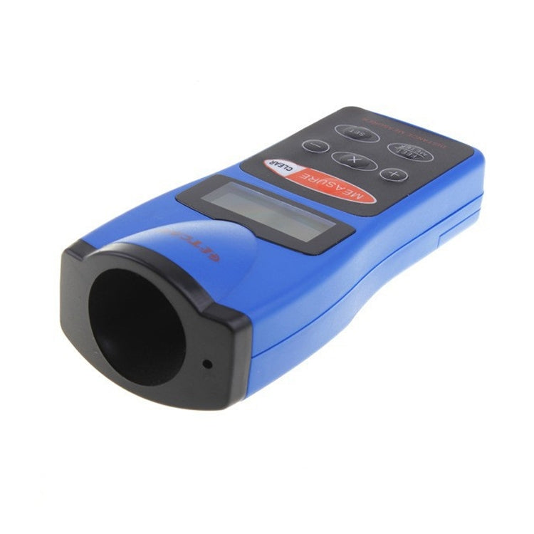 Ultrasonic Laser Point LED Distance Measure Meter Tool(Blue) - Laser Rangefinder by PMC TechLife | Online Shopping South Africa | PMC TechLife | Buy Now Pay Later Mobicred