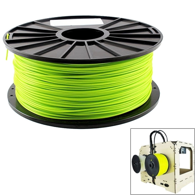 PLA 1.75 mm Fluorescent 3D Printer Filaments, about 345m(Green) - Consumables by PMC Jewellery | Online Shopping South Africa | PMC Jewellery | Buy Now Pay Later Mobicred