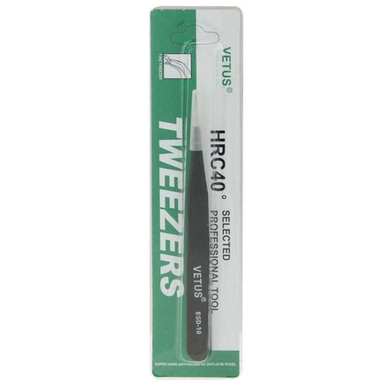 ESD-10 Anti-Static Tweezers - Tweezers by VETUS | Online Shopping South Africa | PMC Jewellery | Buy Now Pay Later Mobicred