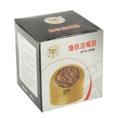 Soldering Iron Tip Cleaner (Tip Cleaning Wire + Base)(Black) - Others by PMC TechLife | Online Shopping South Africa | PMC TechLife